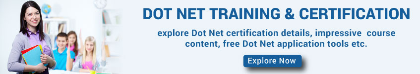 Dot Net Certification And Training